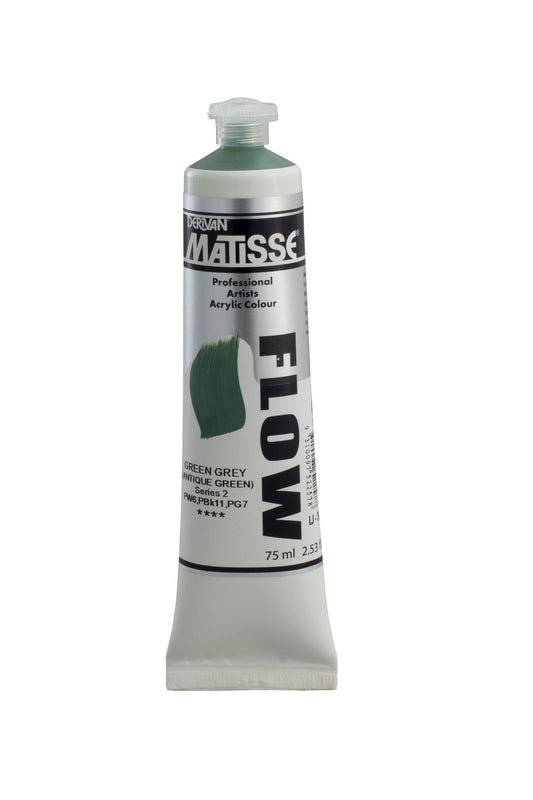 Matisse Flow 75ml Green Grey (Antique Green) - theartshop.com.au