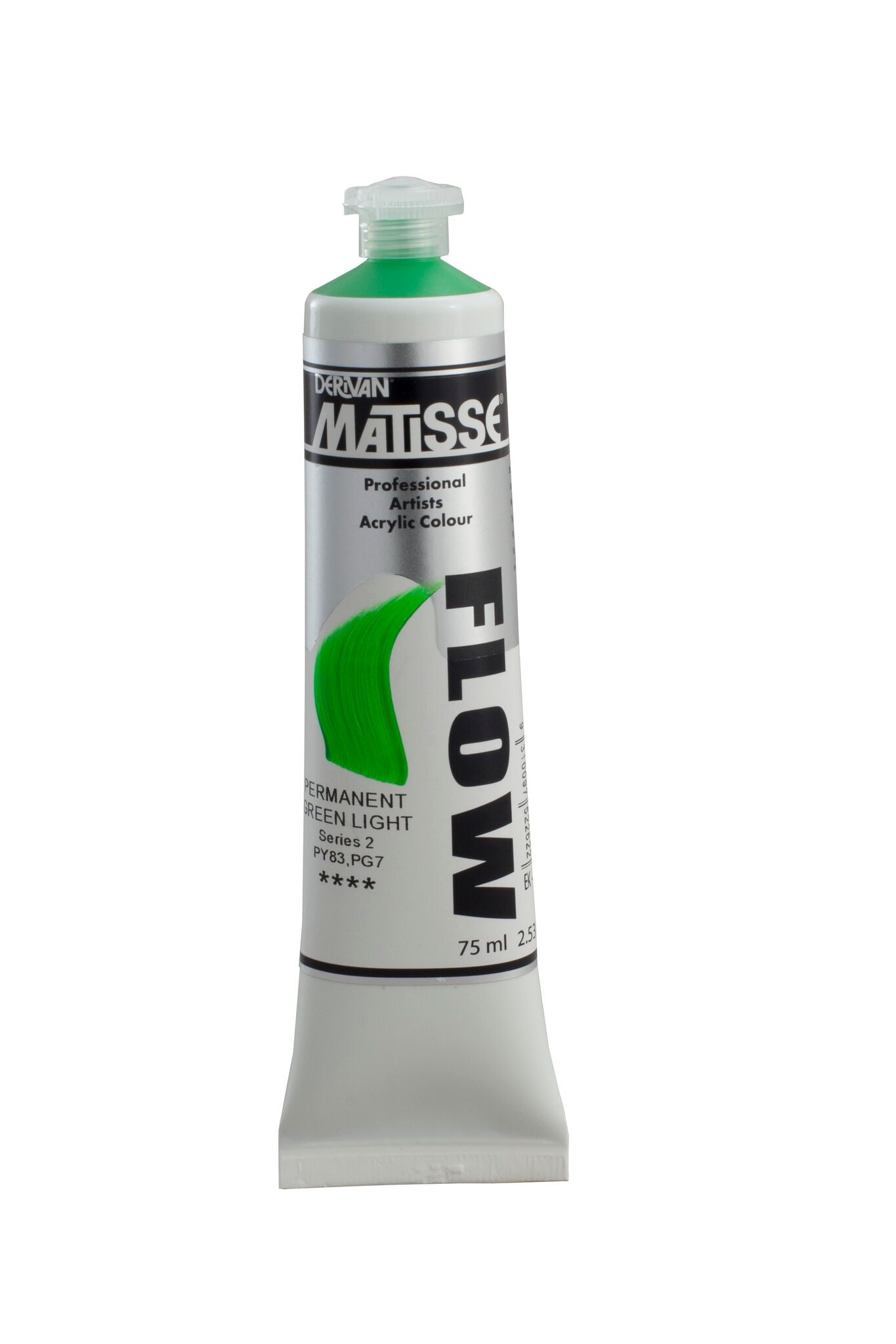 Matisse Flow 75ml Permanent Green Light - theartshop.com.au