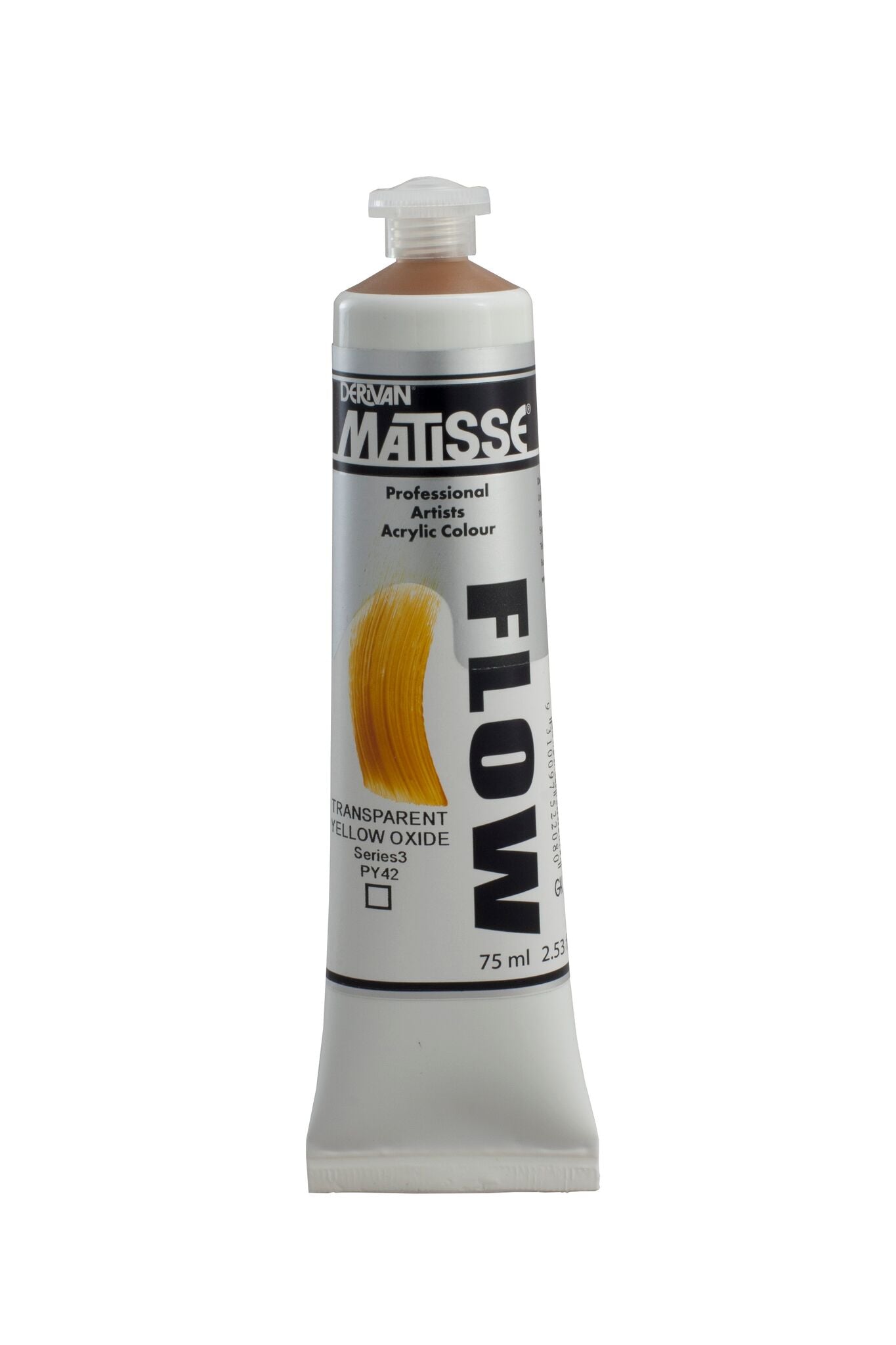 Matisse Flow 75ml Transparent Yellow Oxide - theartshop.com.au