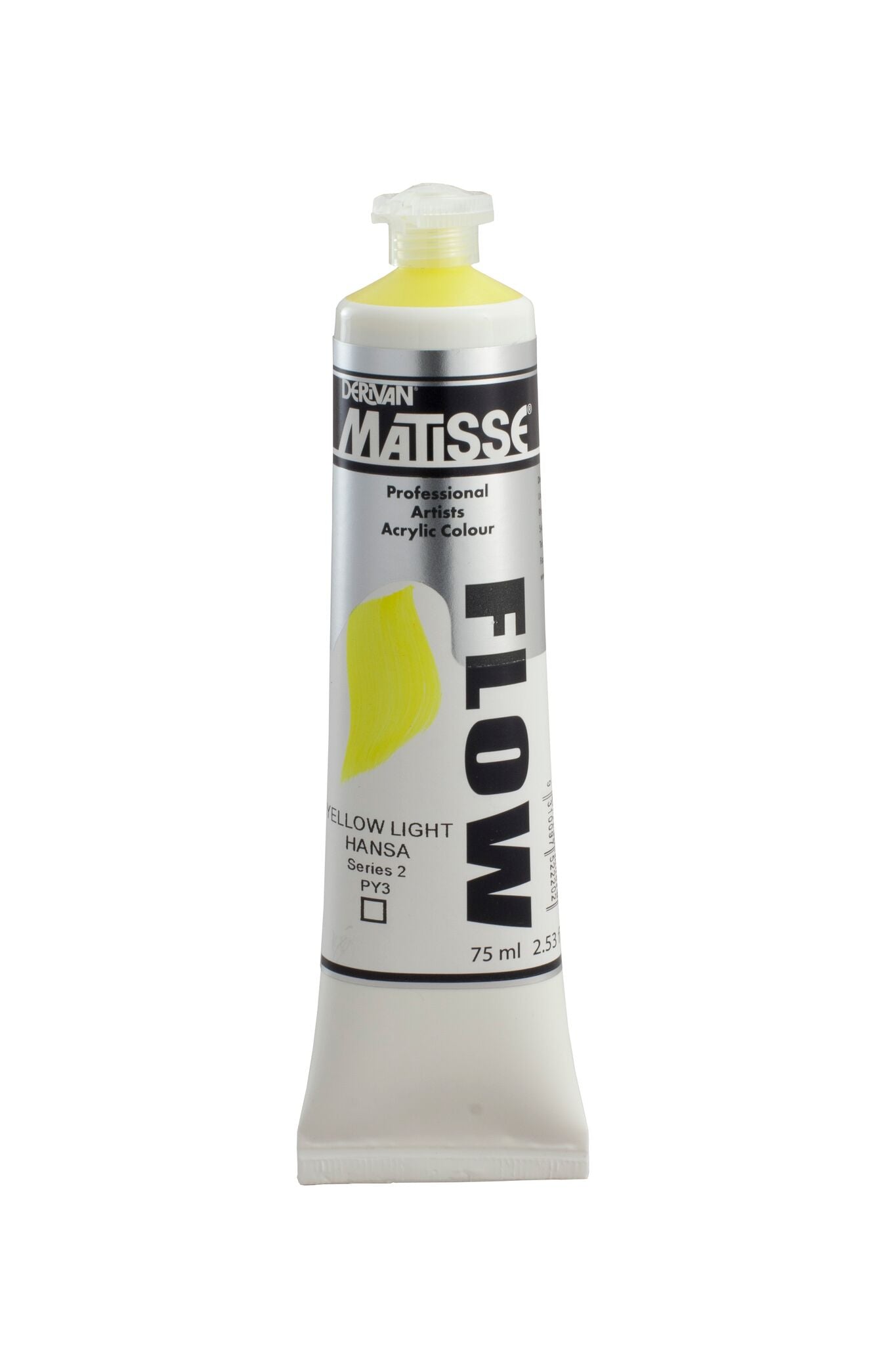 Matisse Flow 75ml Yellow Light Hansa - theartshop.com.au