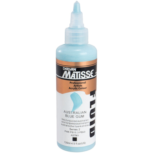 Matisse Fluid 135ml Australian Blue Gum - theartshop.com.au