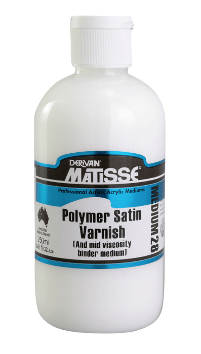 Matisse Polymer Satin Varnish 250ml - theartshop.com.au