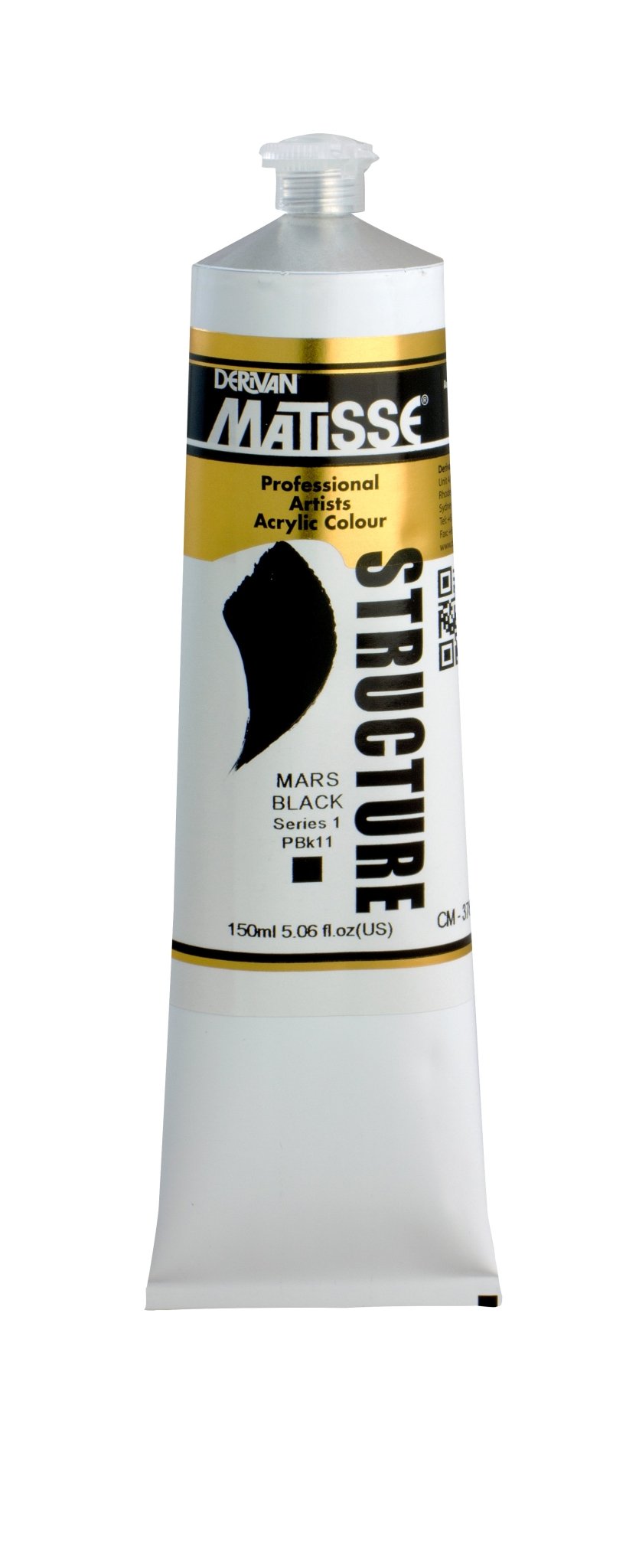 Matisse Structure 150ml Mars Black - theartshop.com.au