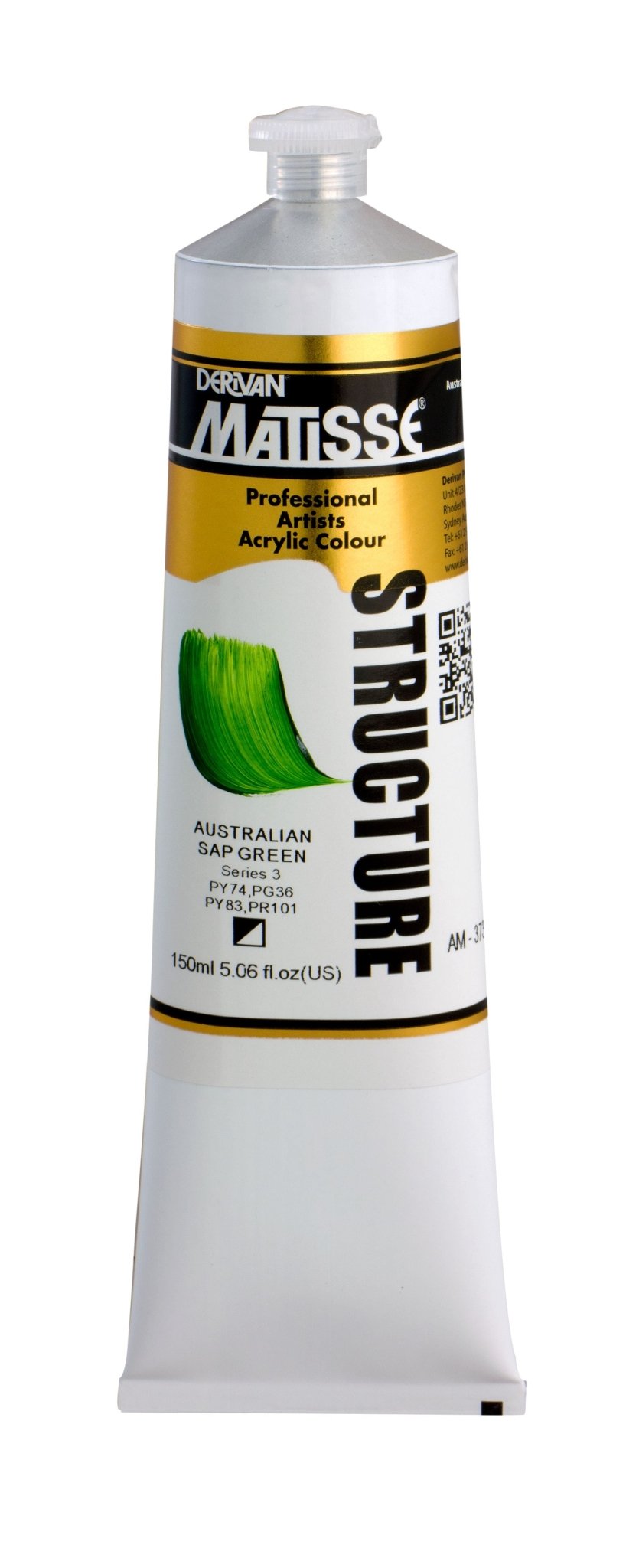 Matisse Structure 150ml Series 3 Australian Sap Green - theartshop.com.au