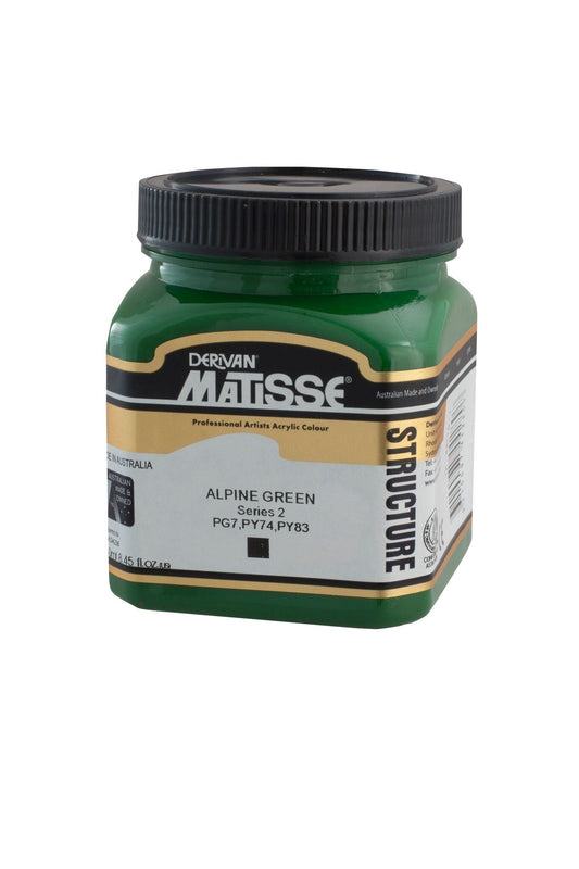 Matisse Structure 250ml Alpine Green - theartshop.com.au