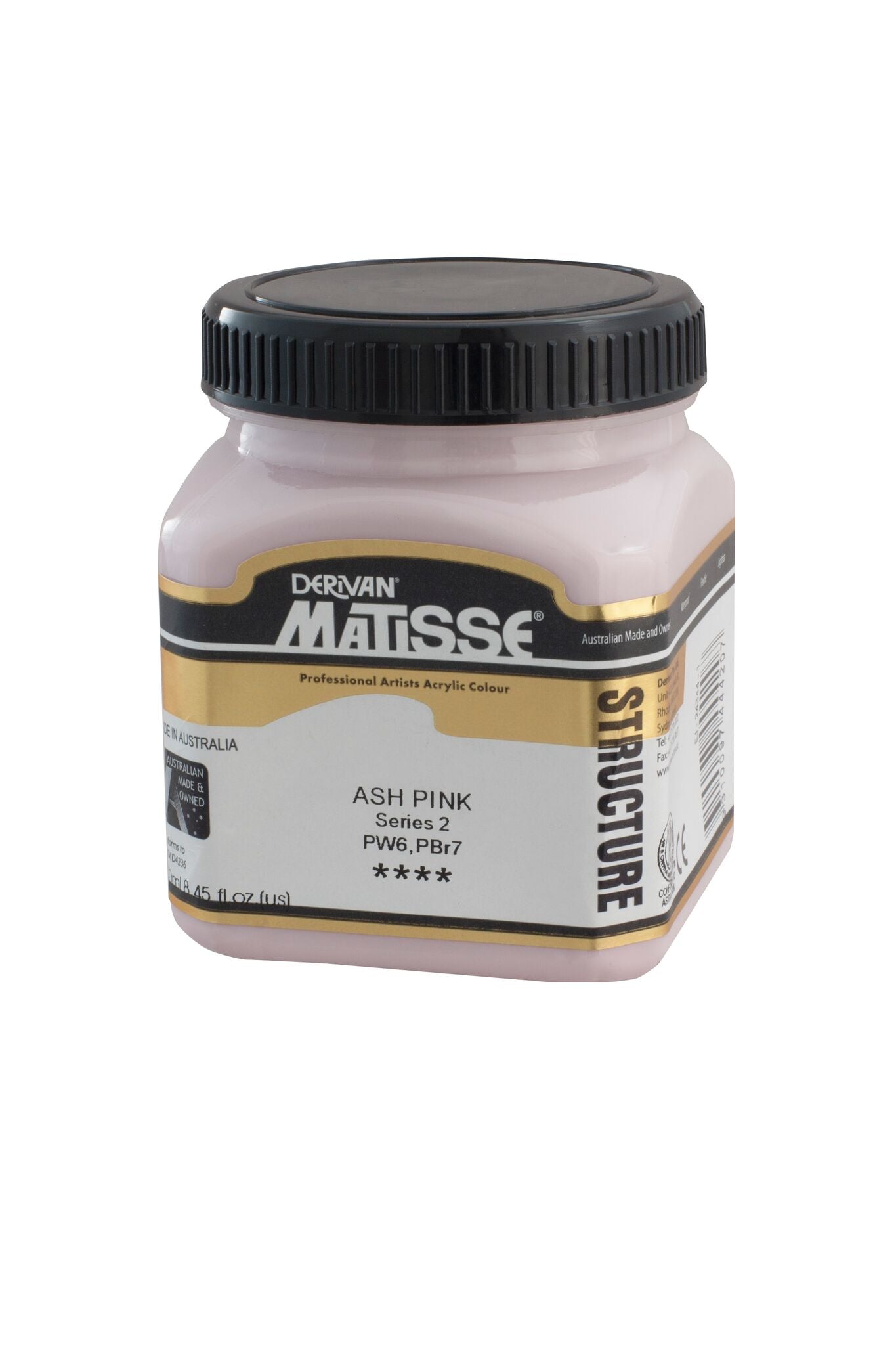 Matisse Structure 250ml Ash Pink - theartshop.com.au