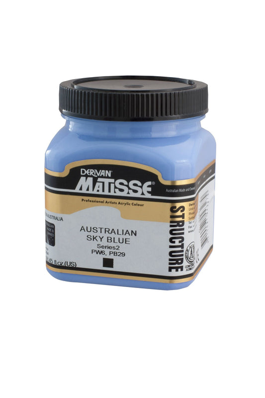 Matisse Structure 250ml Australian Sky Blue - theartshop.com.au