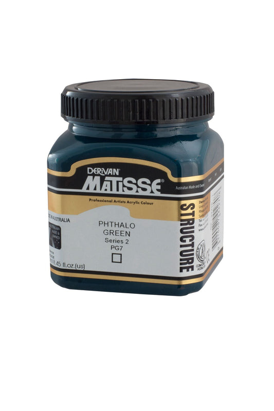 Matisse Structure 250ml Phthalo Green - theartshop.com.au
