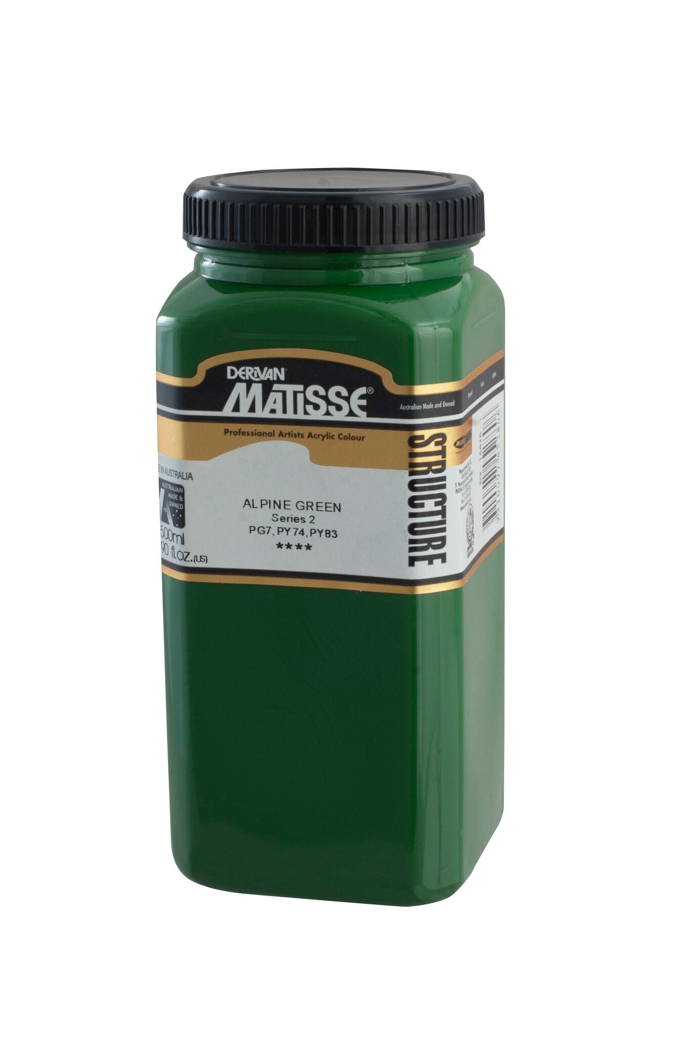 Matisse Structure 500ml Alpine Green - theartshop.com.au