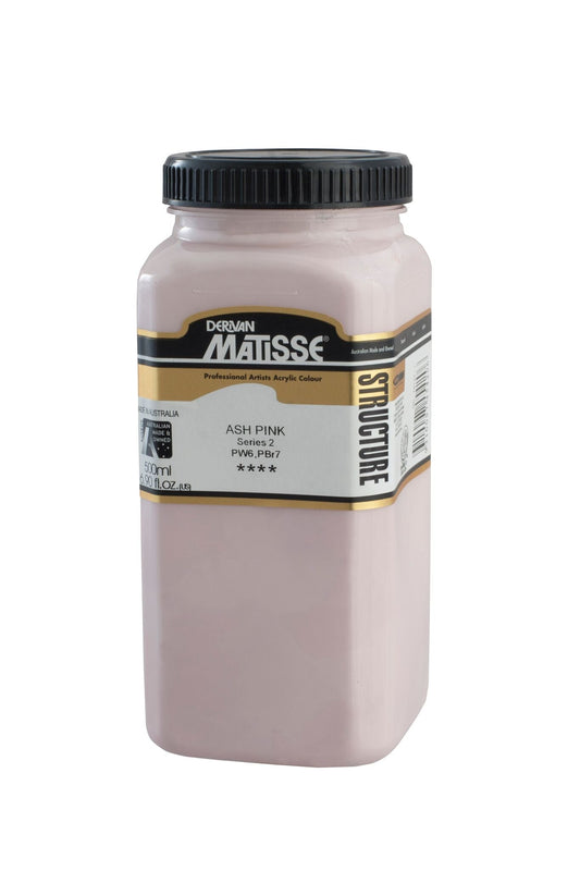 Matisse Structure 500ml Ash Pink - theartshop.com.au