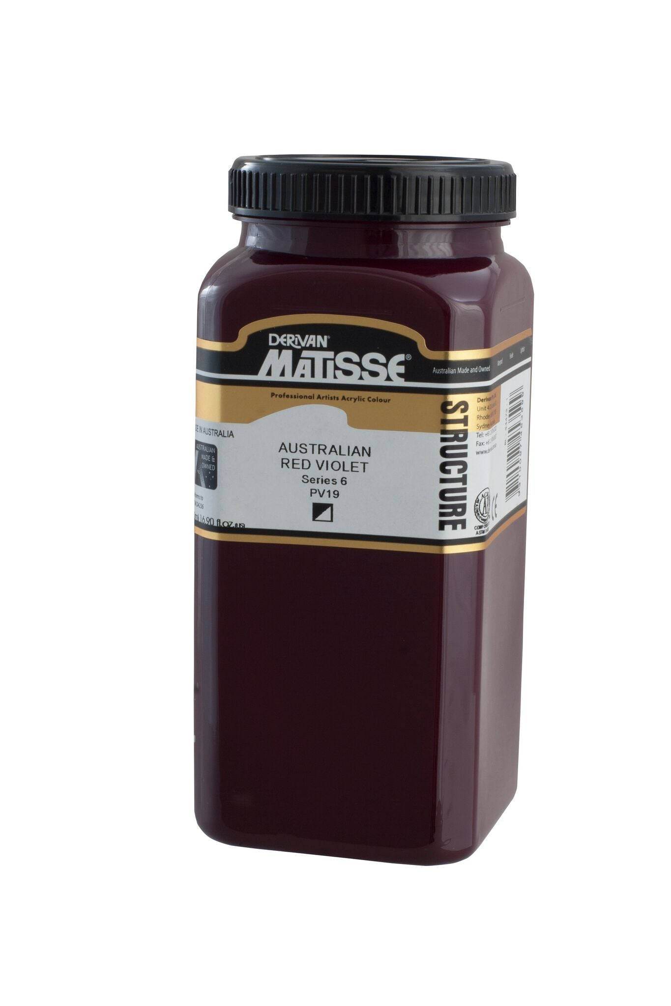 Matisse Structure 500ml Australian Red Violet - theartshop.com.au