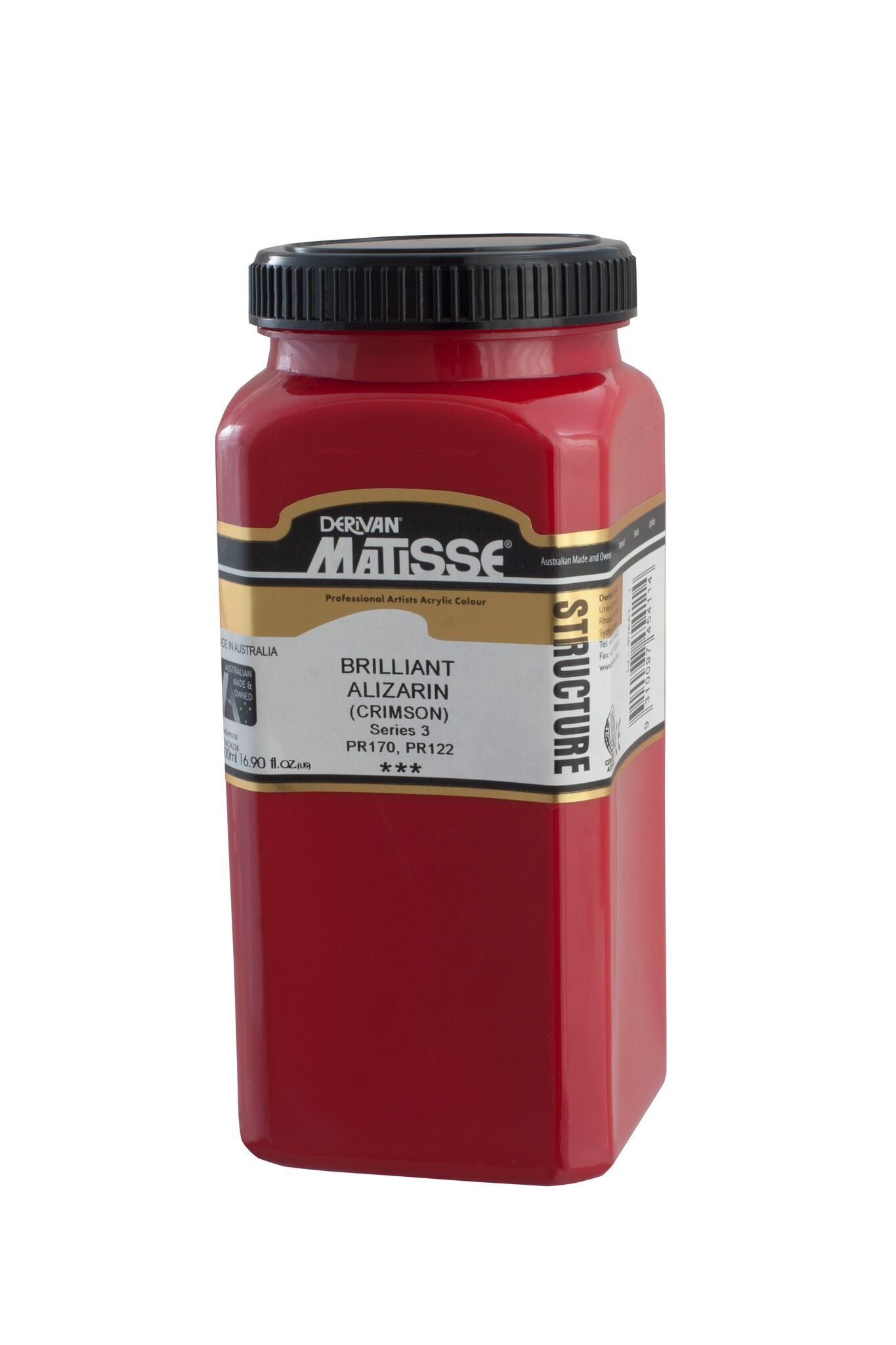 Matisse Structure 500ml Brilliant Alizarin - theartshop.com.au