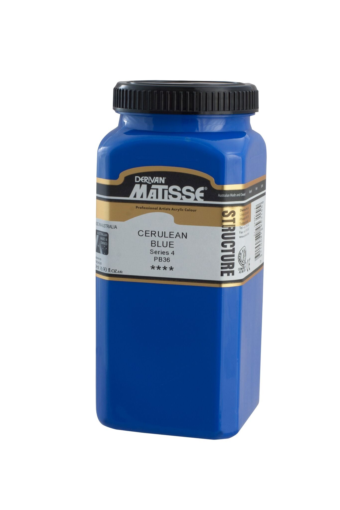 Matisse Structure 500ml Cerulean Blue - theartshop.com.au
