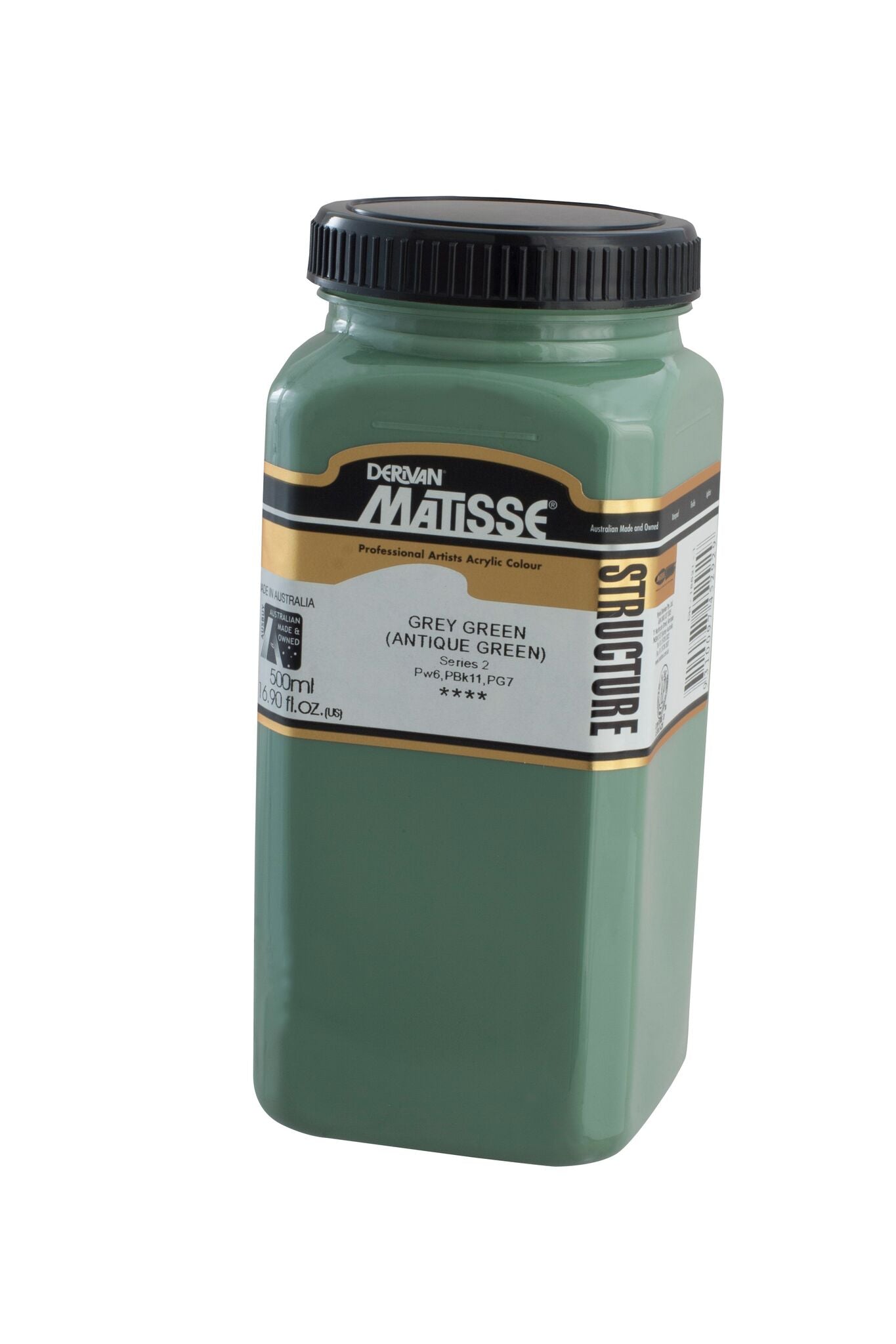 Matisse Structure 500ml Grey Green (Antique Green) - theartshop.com.au