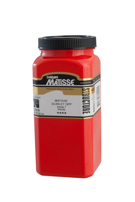 Matisse Structure 500ml Matisse Scarlet Deep - theartshop.com.au