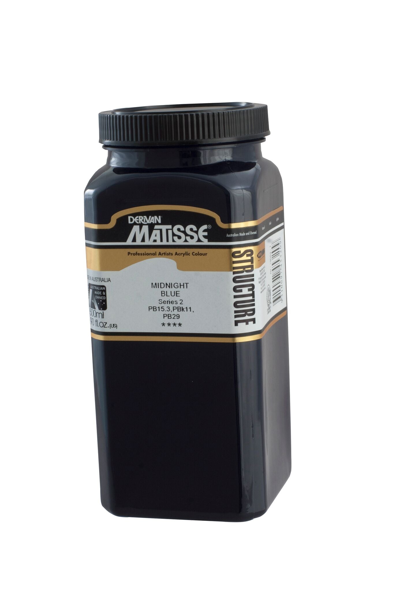 Matisse Structure 500ml Midnight Blue - theartshop.com.au