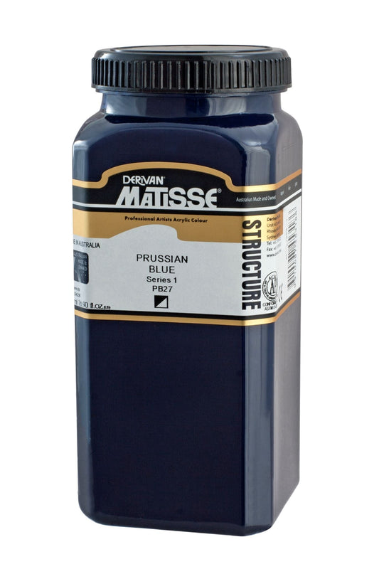 Matisse Structure 500ml Prussian Blue - theartshop.com.au