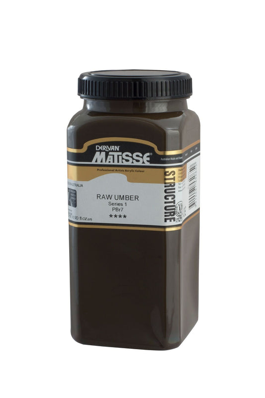 Matisse Structure 500ml Raw Umber - theartshop.com.au