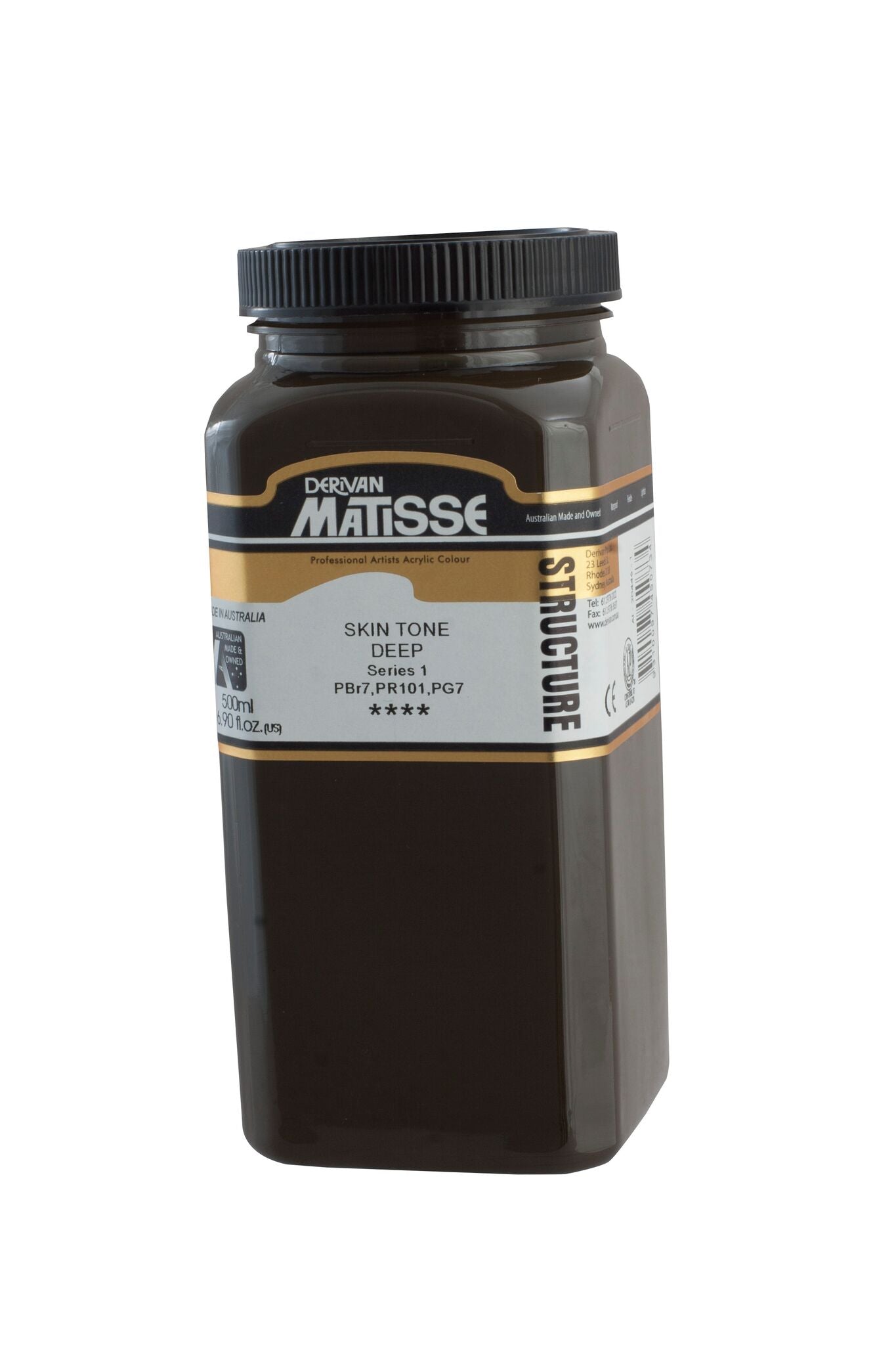 Matisse Structure 500ml Skin Tone Deep - theartshop.com.au