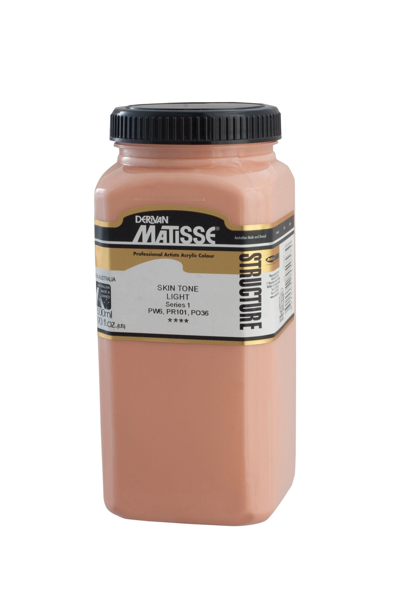 Matisse Structure 500ml Skin Tone Light - theartshop.com.au