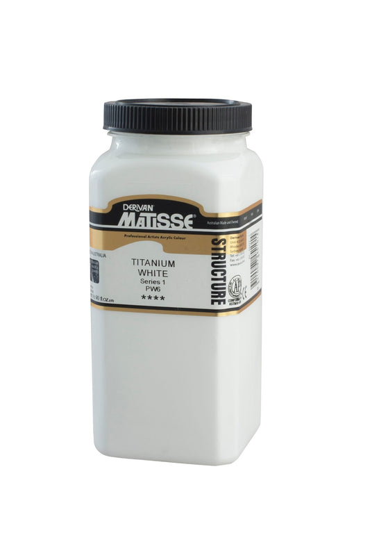 Matisse Structure 500ml Titanium White - theartshop.com.au