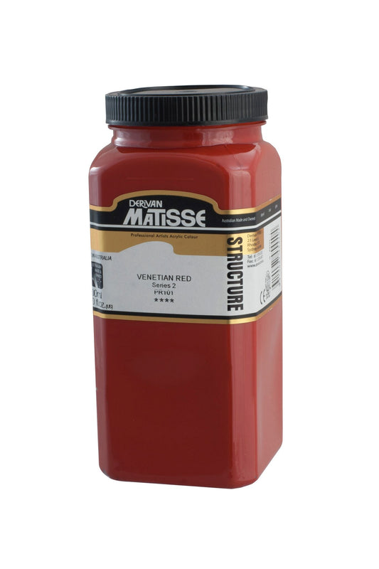 Matisse Structure 500ml Venetian Red - theartshop.com.au