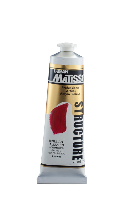 Matisse Structure 75ml Brilliant Alizarin - theartshop.com.au