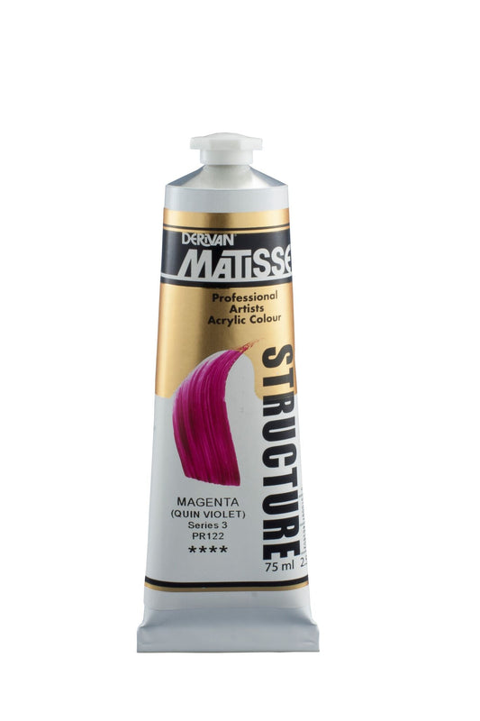 Matisse Structure 75ml Magenta (Quin Violet) - theartshop.com.au
