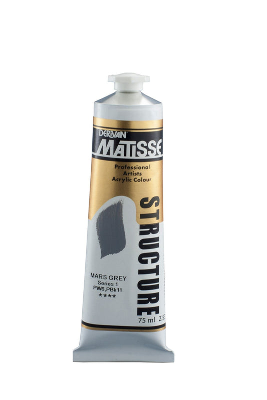 Matisse Structure 75ml Mars Grey - theartshop.com.au