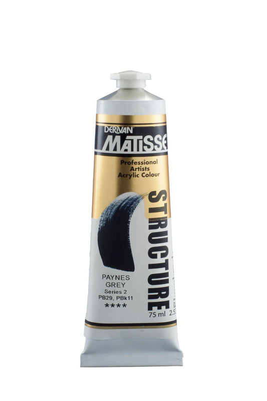 Matisse Structure 75ml Payne's Grey - theartshop.com.au