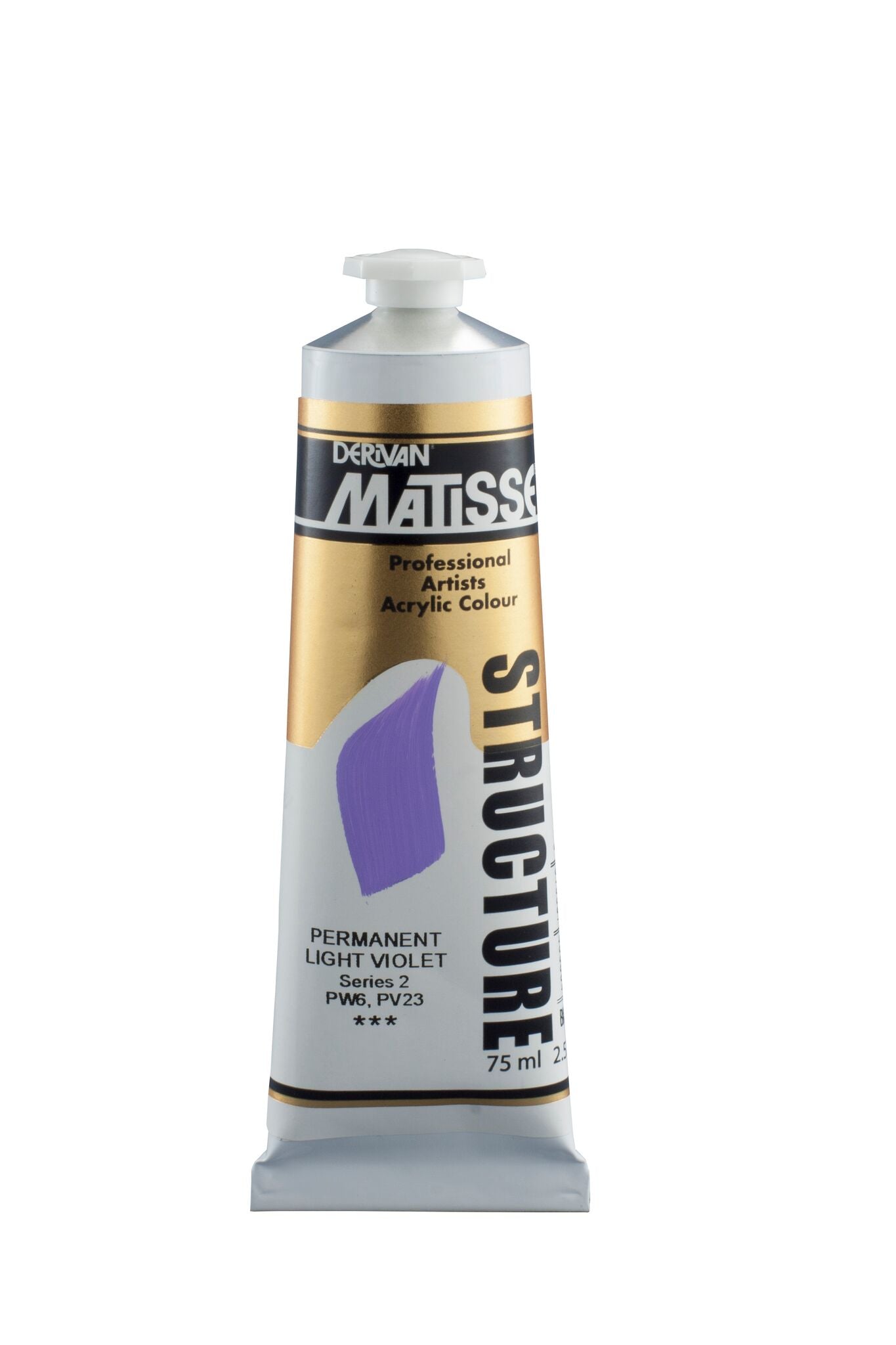 Matisse Structure 75ml Permanent Light Violet - theartshop.com.au