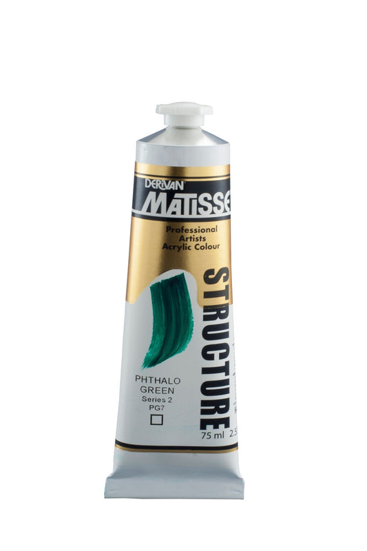 Matisse Structure 75ml Phthalo Green - theartshop.com.au