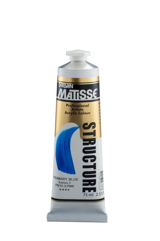 Matisse Structure 75ml Primary Blue - theartshop.com.au