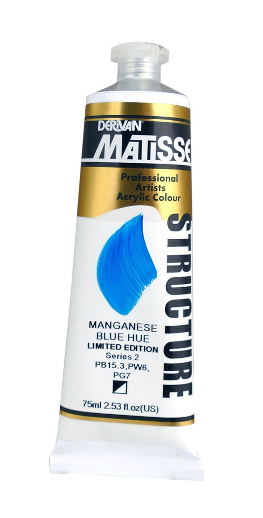 Matisse Structure 75ml Series 2 Manganese Blue Hue - theartshop.com.au