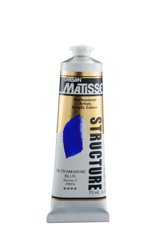 Matisse Structure 75ml Ultramarine Blue - theartshop.com.au