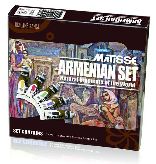 Matisse Structure Armenian Origins Set 5 x 75ml - theartshop.com.au