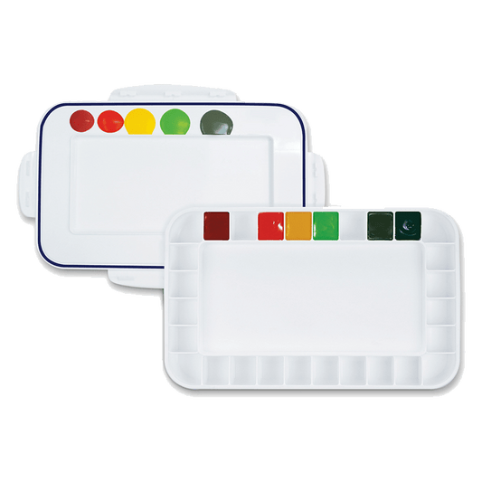 Mijello Airtight Pan Palette 28 Wells MAP-1728 - theartshop.com.au