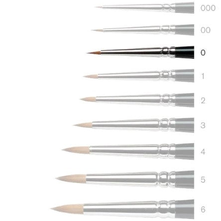 Winsor & Newton Series 7 Miniature Watercolour Sable Size 0 (discontinued & online only)