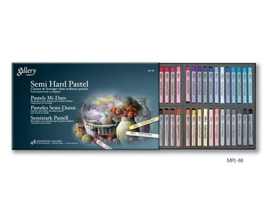 Mungyo Gallery Artist' Semi-Hard Pastels Set 48 - theartshop.com.au