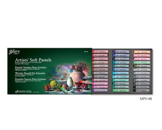 Mungyo Gallery Artist' Soft Pastels Set 48 Assorted - theartshop.com.au