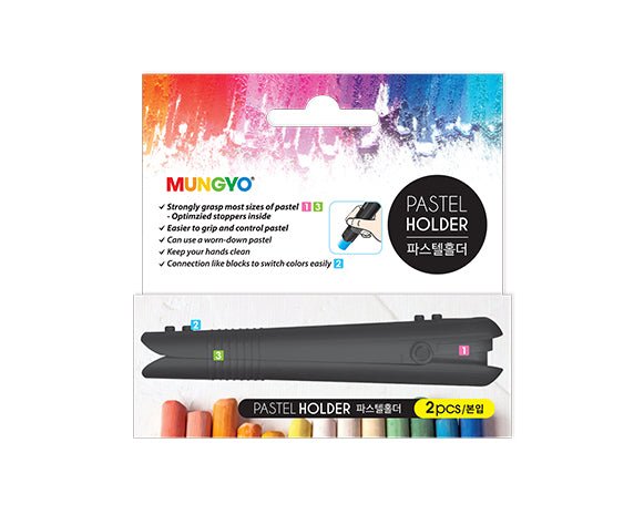 Mungyo Pastel Holder Pkt 2 - theartshop.com.au