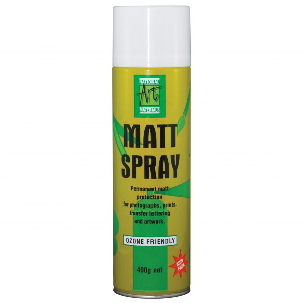 NAM Matt Spray 400g Net - theartshop.com.au