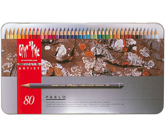 Pablo Pencils Tin 80 Assorted Colours - theartshop.com.au
