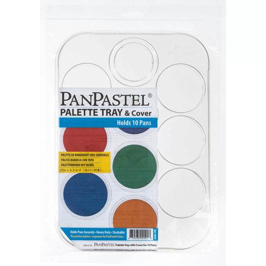 Pan Pastel Empty Palette Tray with Lid - Holds 10 Colours - theartshop.com.au