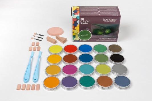 Pan Pastel Set 20 Shades - theartshop.com.au