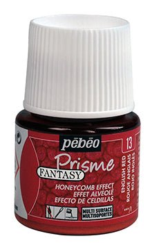 Pebeo Fantasy Prisme 45ml 13 English Red - theartshop.com.au
