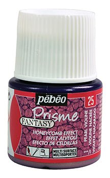 Pebeo Fantasy Prisme 45ml 25 Pearl Violine - theartshop.com.au