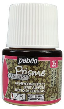 Pebeo Fantasy Prisme 45ml 35 Greengold - theartshop.com.au