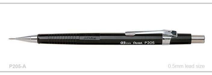 Pentel P205-A Drafting Pencil 0.5mm - theartshop.com.au