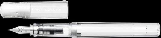 Pilot Kakuno Fountain Pen Fine Clear - theartshop.com.au